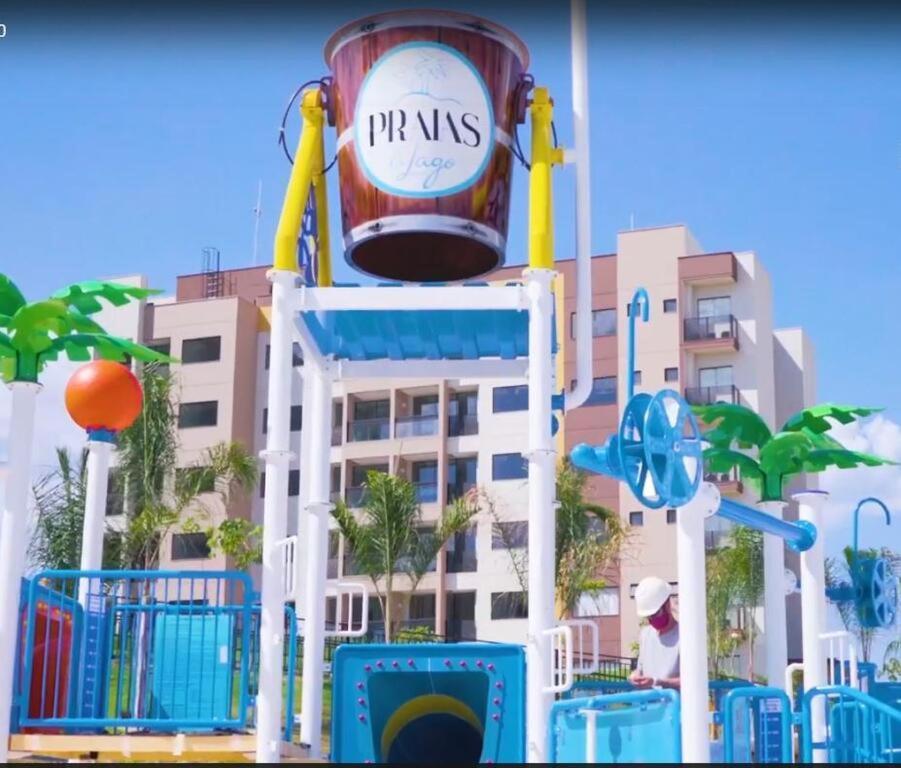 קאלדס נובאס Praias Do Lago Eco Resort Apto 5 Pessoas N406 N407 מראה חיצוני תמונה
