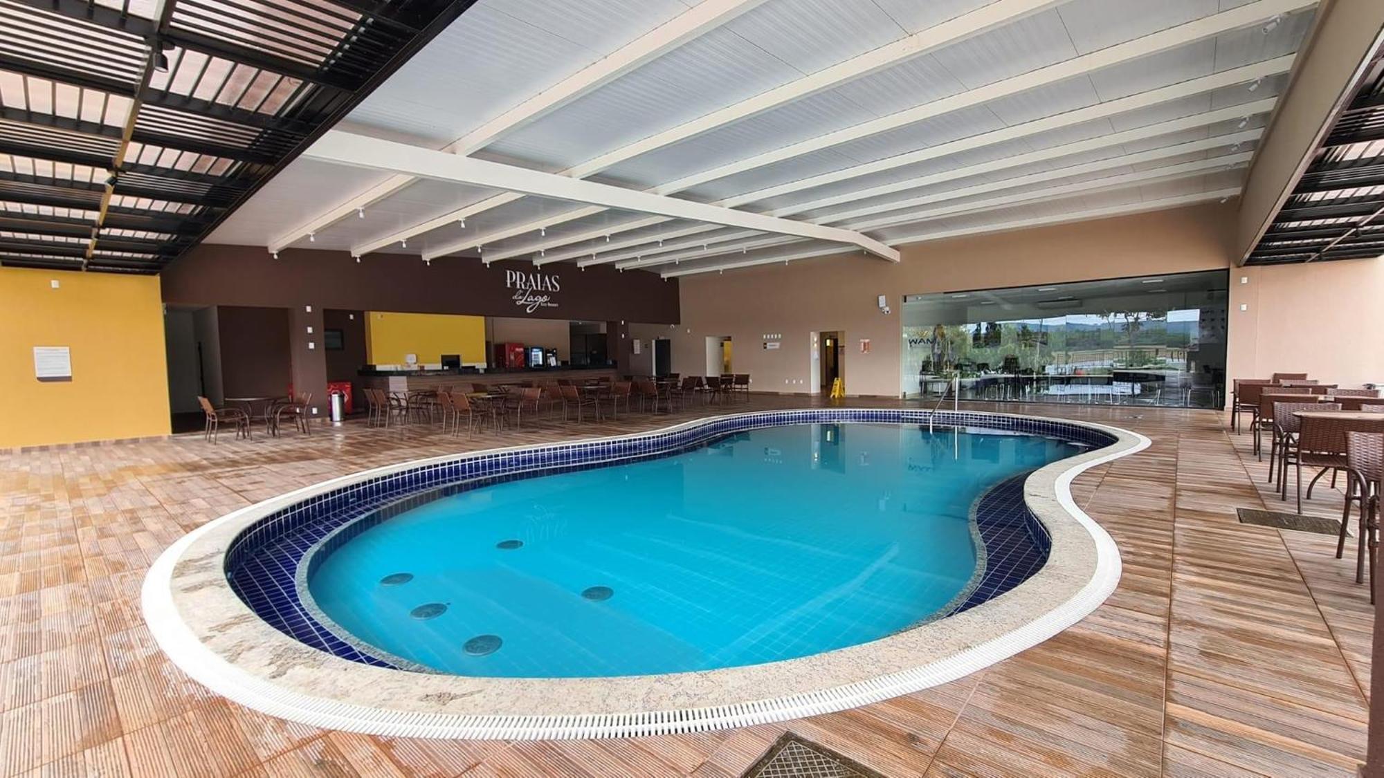 קאלדס נובאס Praias Do Lago Eco Resort Apto 5 Pessoas N406 N407 מראה חיצוני תמונה